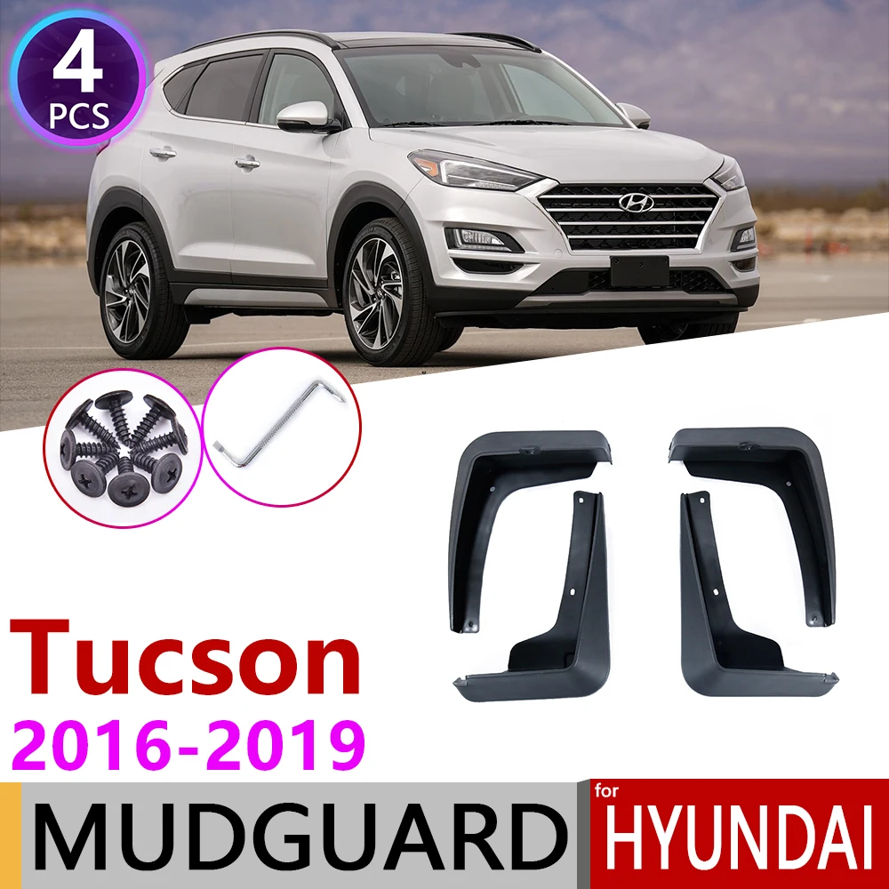 Для hyundai Tucson 3 TL 2016 ~ 2019 переднее заднее крыло брызговики Брызговики автомобильные