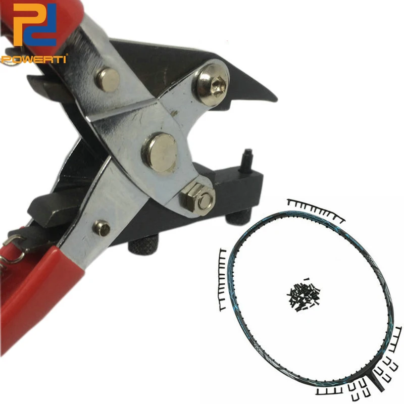 POWERTI Grommets Clamp Badminton Racket Protecting Pipe Tools Stringing Tools Machine for Get out the Grommets Clamp