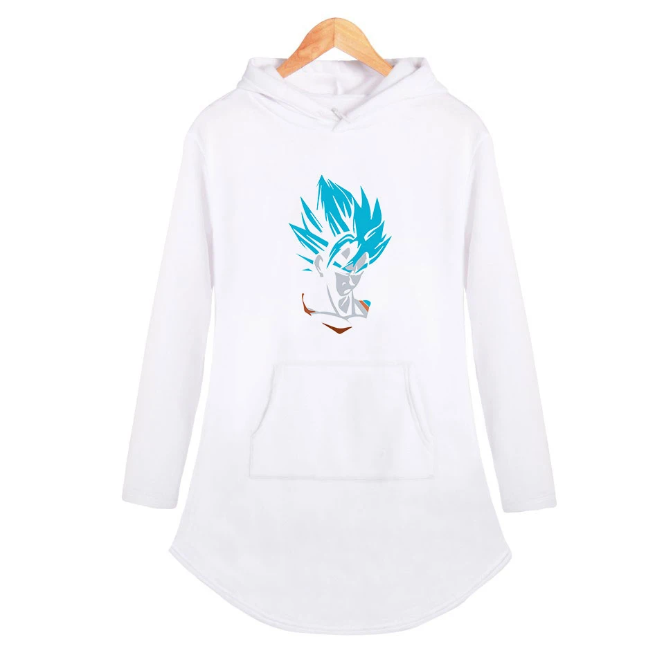 New Dragon Ball printing suitable Dress Women Fashion Long Sleeve Dresses 2019 Hot Sale Casual Trendy Streetwear dress plus size | Женская