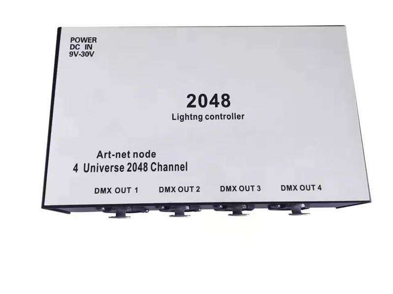 Art-net Knot 4 Universe 2048 каналов выхода Artnet-DMX эспандер профессиональное оборудование для