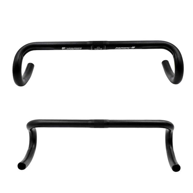 Велосипедный руль для трека MTB горный велосипед Drop Bars дизайн фиксированная передача алюминиевый сплав дорожный велосипед MTB велосипедный гоночный Drop Bar