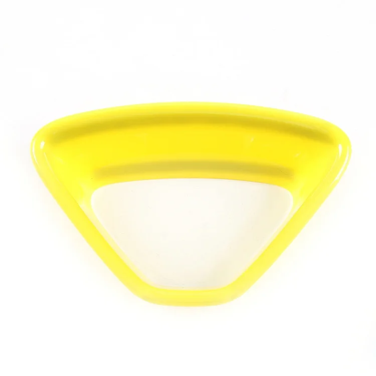yellow A SHINEKA ABS автомобильное колесо заглушка автомобильного колпака декоративная крышка рамка наклейки для джип Ренегат- внешние автомобильные аксессуары для укладки - Название цвета: yellow A