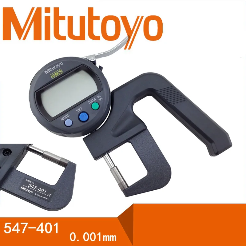 Цифровой индикатор толщины Mitutoyo 547-401 диапазон измерения 0-10 мм Разрешение 0 001 |
