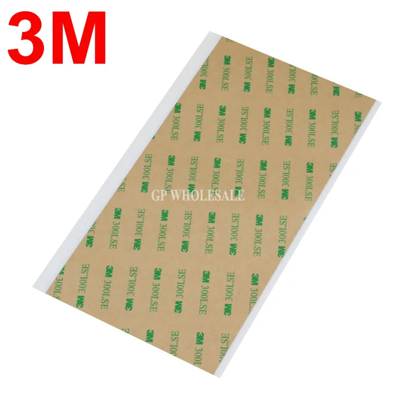 20pcs (10cm*20cm) Super Strong Adhesion 3M 9495LE Clear Double Sticky Sticker for iphone ipad Samsung Galaxy Screen Bezel Lens