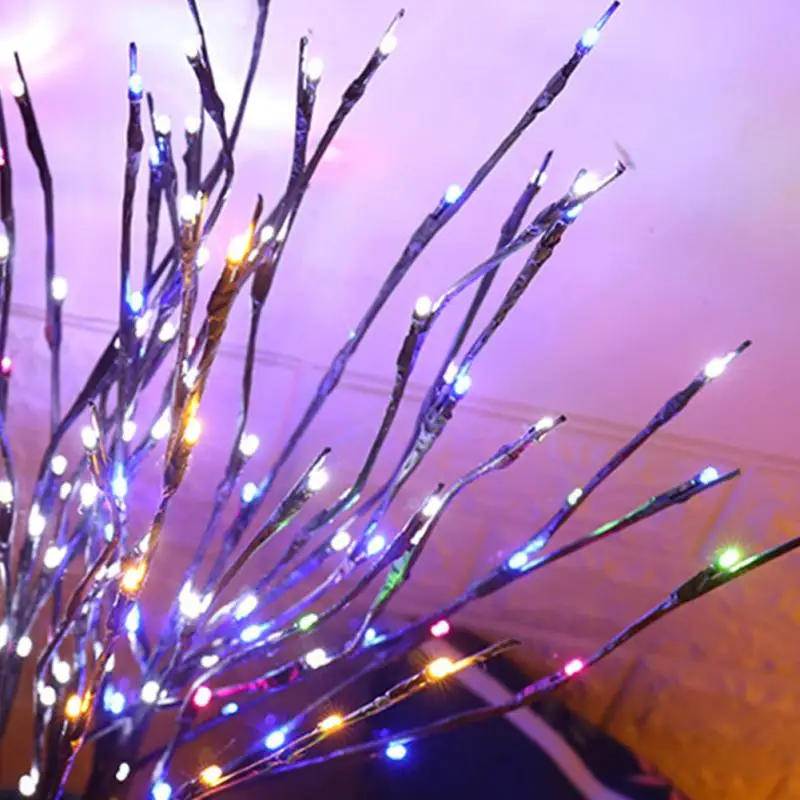 Рождественский Home Decor Light вечерние свадебные цветочные отрасль Willow|Кулоны и