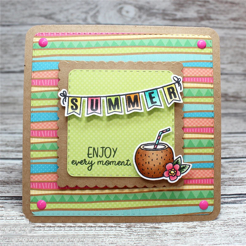 Eastshape летний элемент металла резки штампы и четкие для Крафтовая окраска