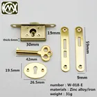 Высококачественная деревянная коробка, фурнитура, аксессуары, замок для сигар, античный деревянный замок для коробки, оснащенный винтом 10 шт.лот