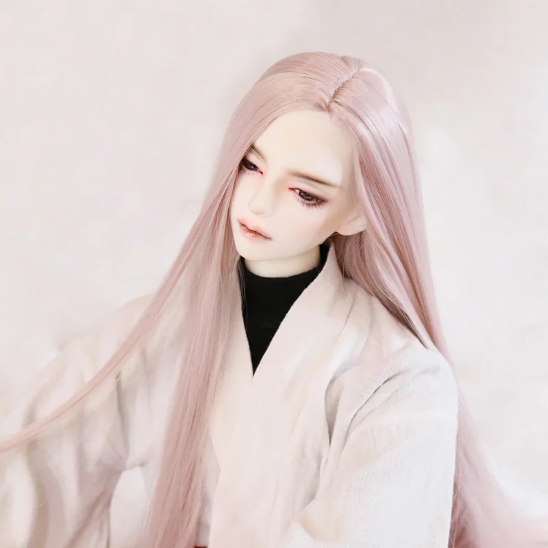 9 Allaosify 1 шт. Bjd парик Сплит Длина прямые синтетические волосы парик 1/3 1/4 bjd кукла парик Древний китайский стиль - Цвет: 9