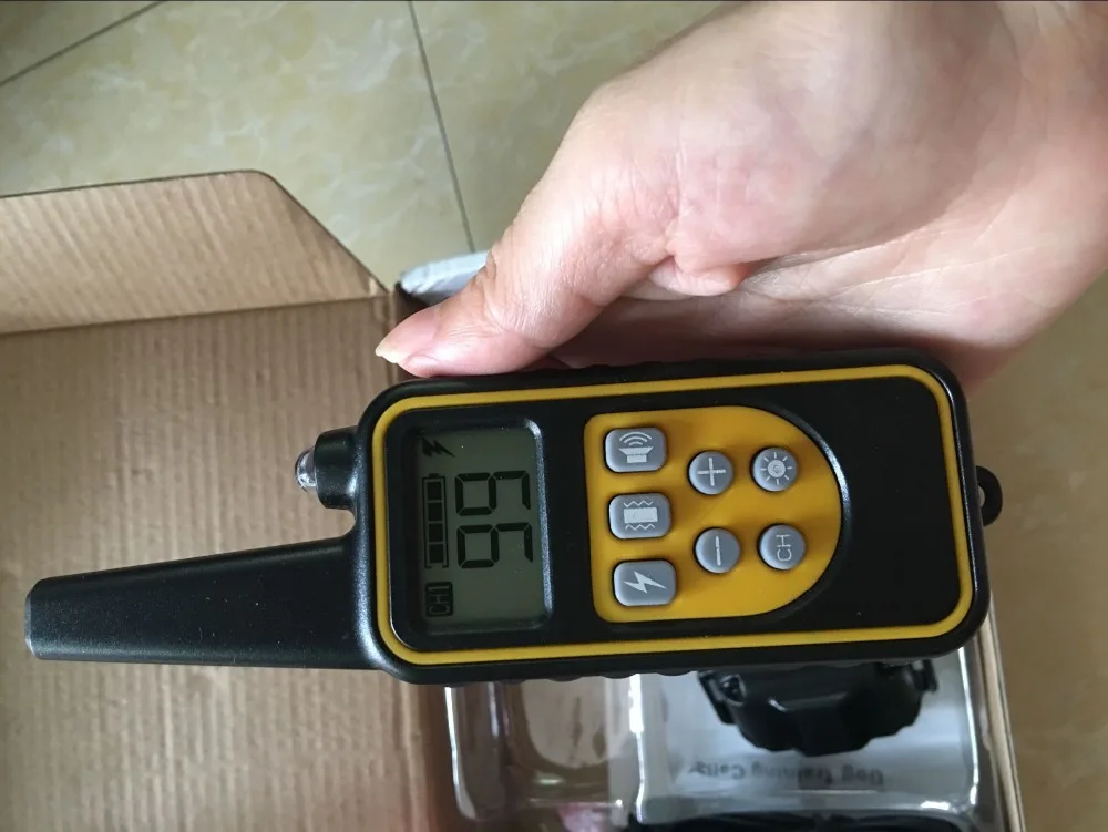 800 м дистанционный тренировочный ошейник для собак перезаряжаемая и