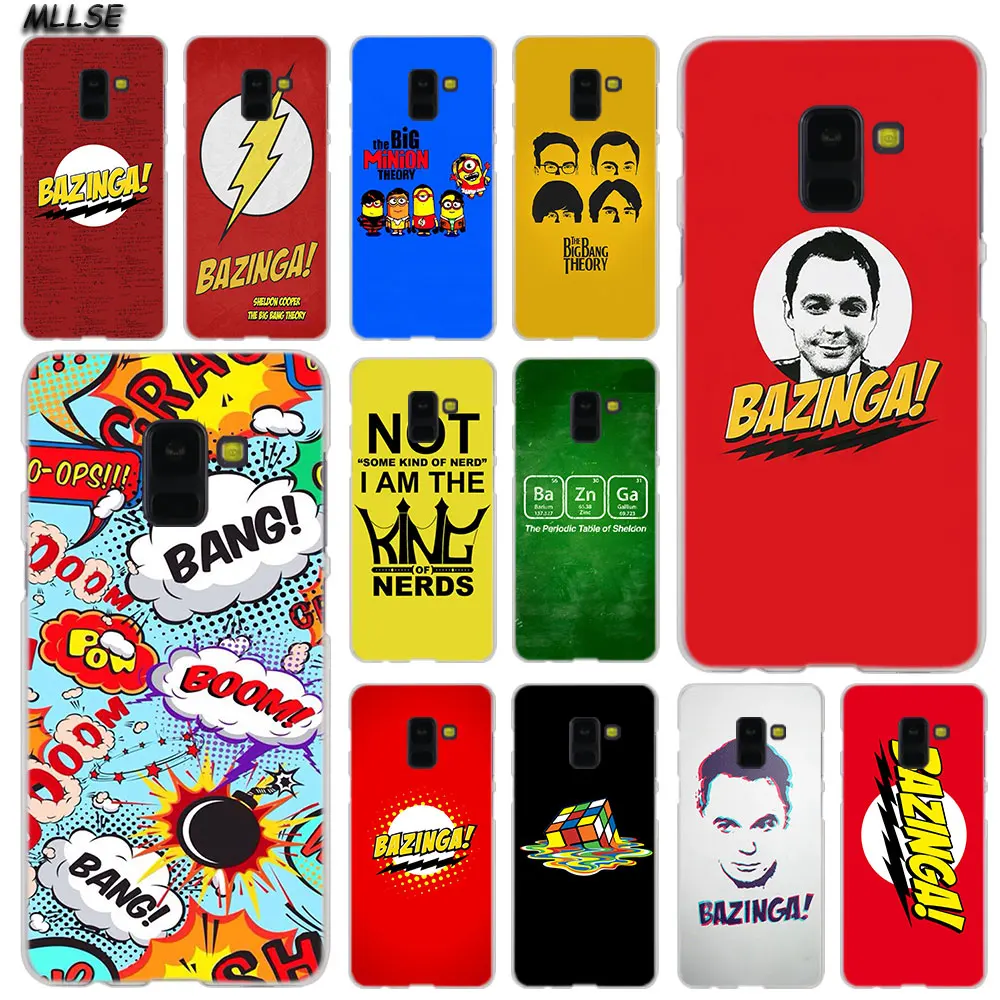 MLLSE Bazinga Теория Большого Взрыва ТВ-шоу чехол для Samsung Galaxy A6 A8 плюс A9 A7 A5 A6S A9Star Note9 8 5