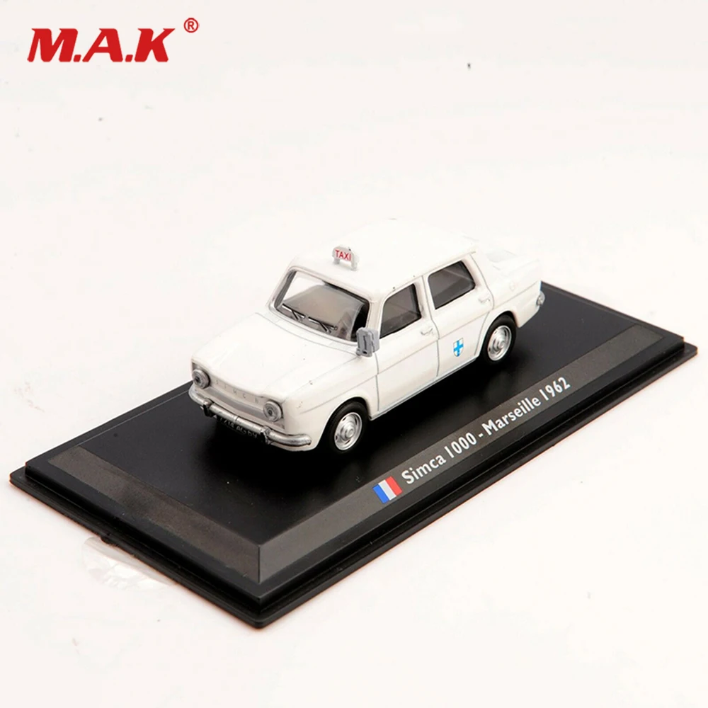 Модель такси из сплава модель масштаб 1/43 Simca 1962 Марсель автомобиля для фанатов