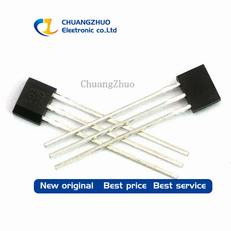 

100pcs AH3503 3503 TO-92UA UGN3503UA UGN3503 Hall Effect Sensor Hall Sensor Motor