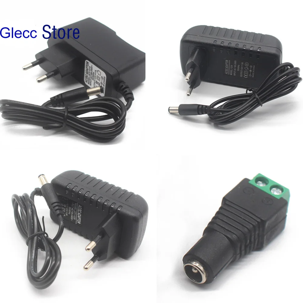 5V 24V 12V освещение Трансформатор переменного тока 110V 220 V-12 V Питание 1A 2A 3A 5A 6A 8A 10A Светодиодный драйвер 10 Вт 60 Вт 100 Вт 120 Вт импульсный трансформатор