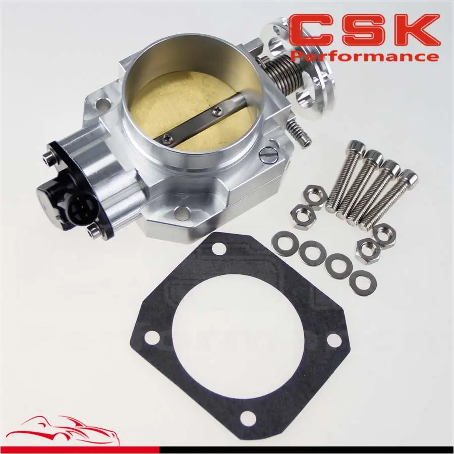 

70mm Throttle Body + TPS Throttle Position Sensor For Honda B16 B18 Civic Acura