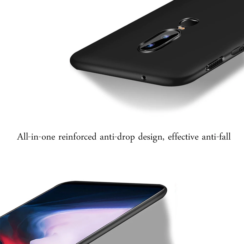 GerTong цветной ТПУ силиконовый матовый чехол для Oneplus 5 6 Мягкая портативная задняя