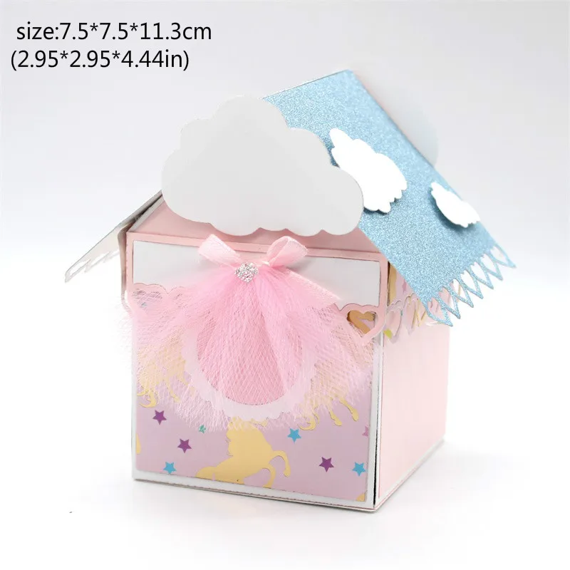 Birdhouse Explosion Box Metal Cutting Dies Stencils for DIY Scrapbooking Decorative Embossing Paper Card Making Craft | Дом и сад