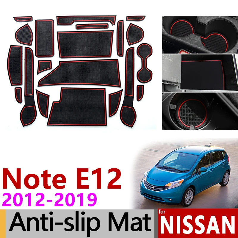 Противоскользящий коврик для разъема телефонных ворот коврики Nissan Note E12 2012 ~ 2019