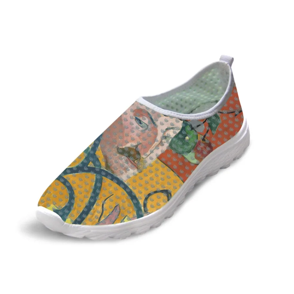 Casual Female Flats Shoes Paul Gauguin Master piece Painting Art Print Light Weight Women Summer Sneakers Breathable Mesh | Обувь