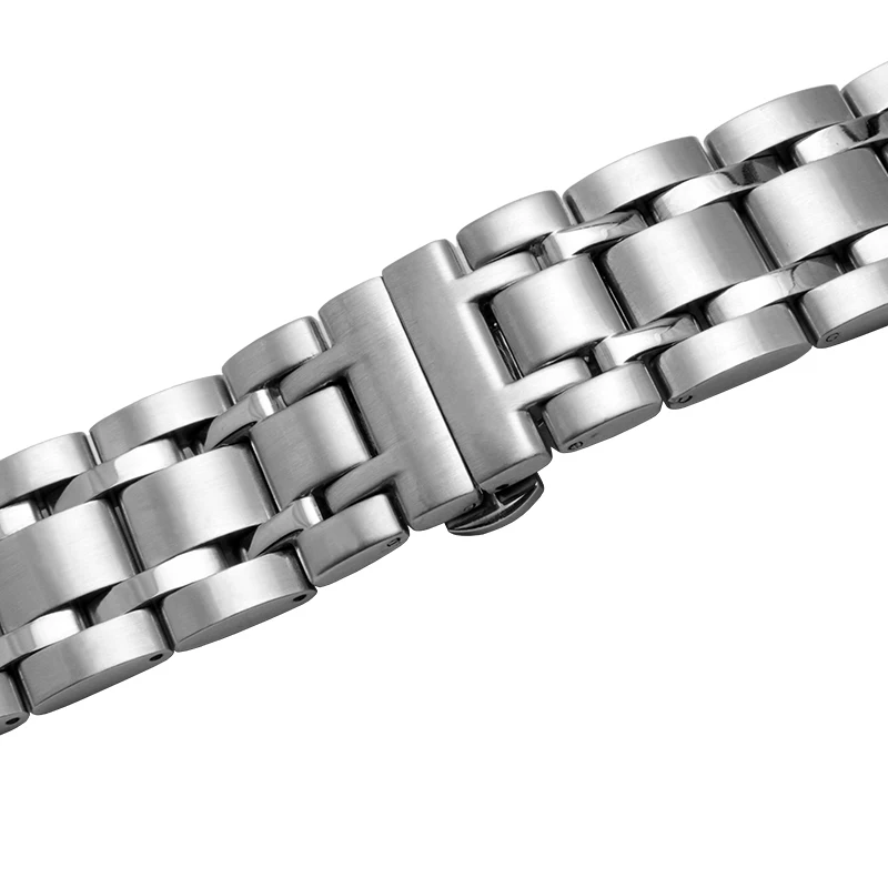 Нержавеющая сталь Ремешки для наручных часов 18mm22mm23mm24mm Мужской Женский Браслет замена Tissot T035627 T035617 T035207 T035407A браслет