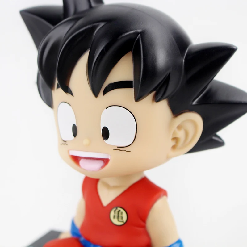 Bobble Head Dragon Ball экшн Сон Гоку фигурка криллин встряхните головку держатель телефона кронштейн украшение автомобиля аниме модель ПВХ игрушки подарки