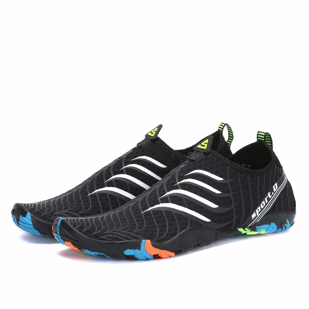 Voovix Men Women water shoes adult anti-skid Beach Shoes outdoor Sports Breathable Aqua Unisex Summer Rubber sneakers | Спорт и