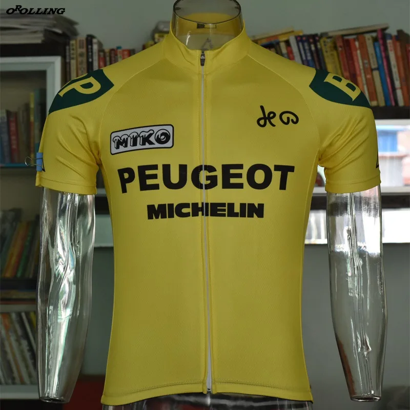 Full Zipper Мульти стили ретро классическая новая команда Велоспорт Джерси Индивидуальные Дорога горные гонки Топы OROLLING 4 кармана - Цвет: Full Zipper