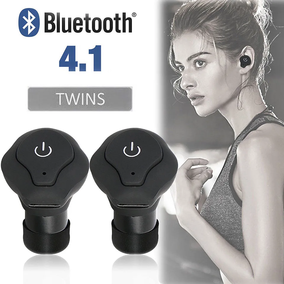 MoreBlue M67 близнецов Bluetooth наушники True Беспроводной Спорт Бег стерео гарнитура бас