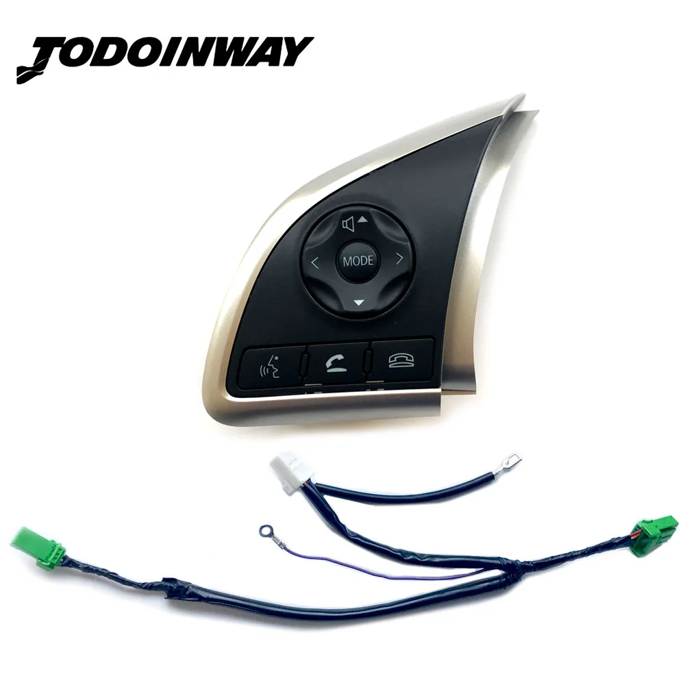Многофункциональный переключатель рулевого колеса Аудио громкость Bluetooth круиз контроль переключатель кнопка для Mitsubishi Outlander Mirage