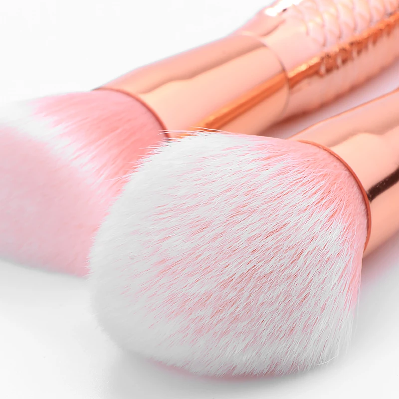 BBL 10 шт. Кисть для макияжа Pro тональная пудра лица губ бровей теней век набор