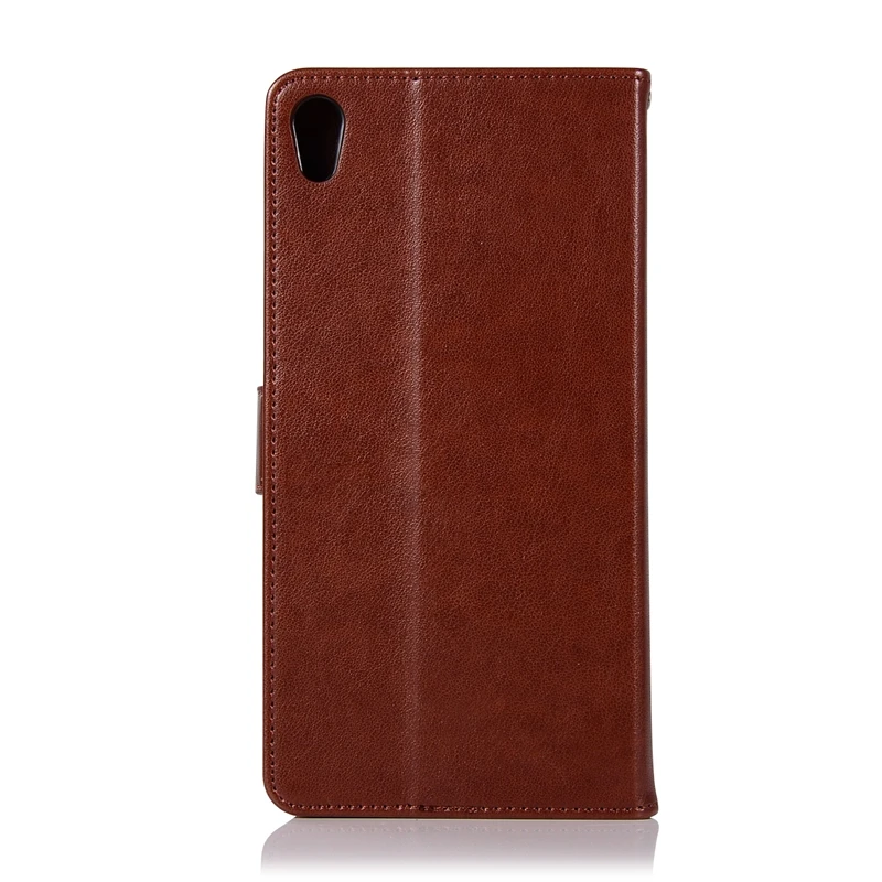 Чехол Etui для телефона Sony Xperia XA1 G3112 G3116 G3121 Роскошный кожаный бумажник с совой