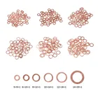 5-25 шт. уплотнительное кольцо 99.95% плоская медная шайба уплотнительное кольцо прокладка M5 M6 M8 M10- M20 M22 M24 Твердые прокладки кольца шайбы уплотнительное кольцо