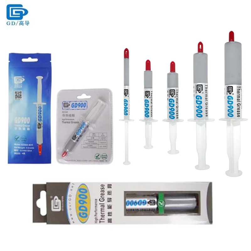 GD900 термопроводящая паста силиконовая кулер для процессора серый SSY1 SY1 SY3 SY7 SY15 SY30