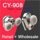 Ролик для душевой двери Chromeplate Roller u groove pulley