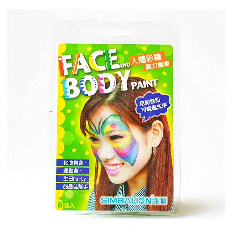 Консилер для макияжа 6 цветов краска лица тела масляная искусство Хэллоуин