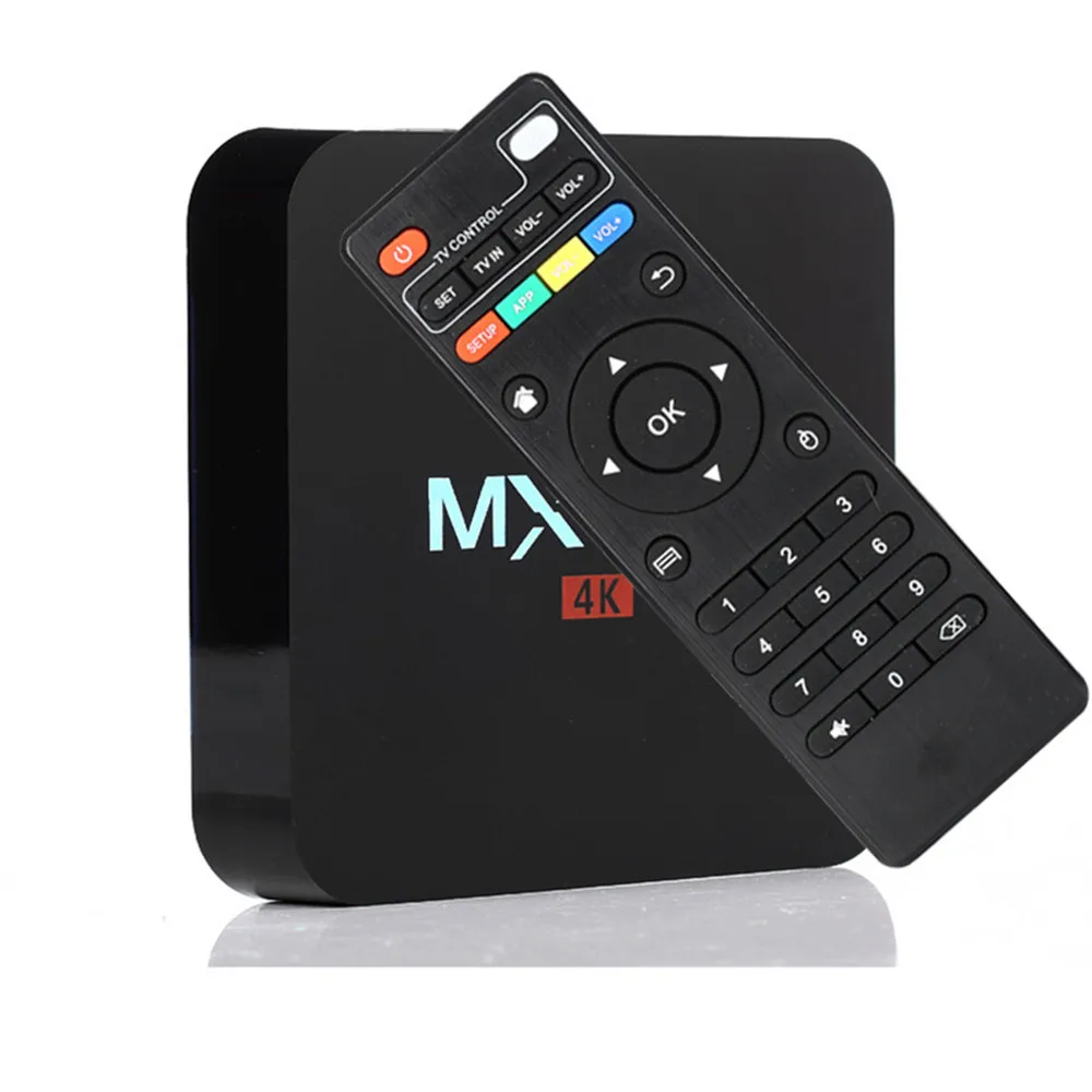 10 шт. [MX PRO] H.265 4K Поддержка 1 ГБ DDR3 8 eMMC Quad Core Smart Android 6 0 Rockchip RK3229 TV Box MX Pro | Электроника