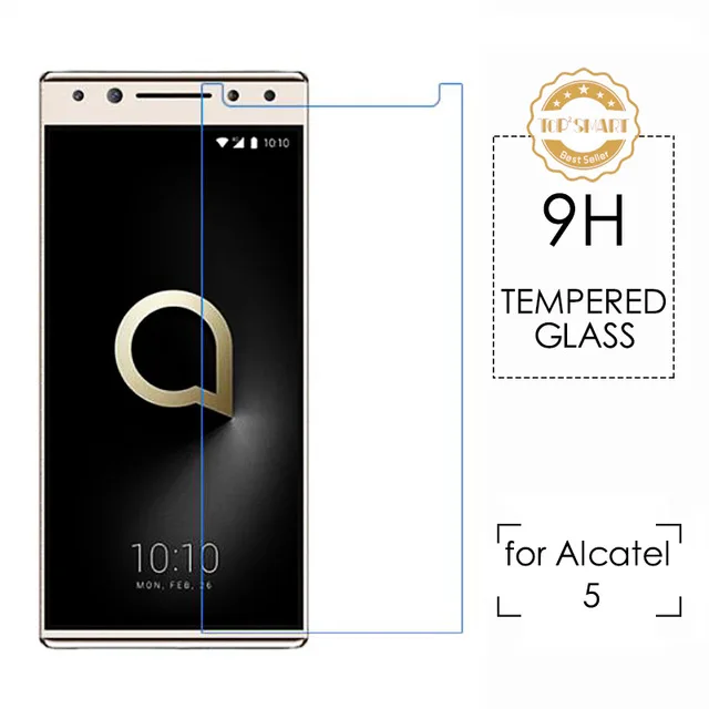 

Для Alcatel 5 Защита экрана закаленное стекло Защита экрана 9H 2.5D Взрывозащищенная защитная стеклянная пленка