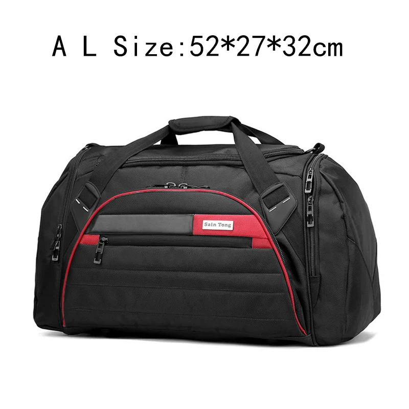 A L size Duffle Bag REREKAXI, мужская сумка для путешествий, женская сумка для путешествий, вместительная мужская сумка, сумка для багажа, Женская водонепроницаемая сумка на плечо для путешествий - Цвет: A L size Duffle Bag