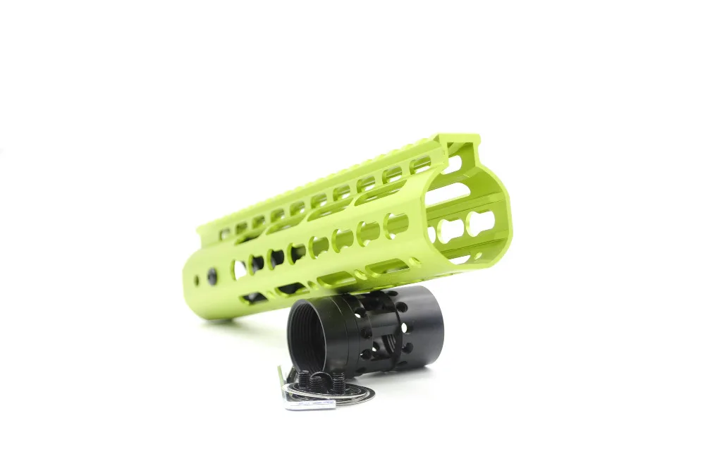 

AR15 Grass Green 9'' Inch Free Float Keymod Rifle Handguard Picatinny Rail Mount Bracket Fit .223