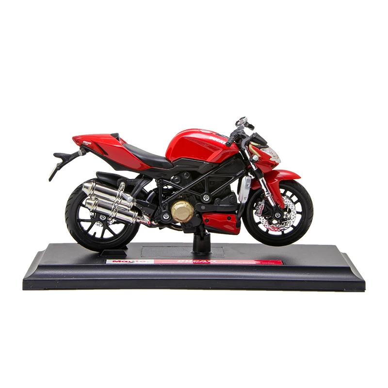 Maisto 1:18 Ducati MOD STREETFIGHTER S модель мотоцикла миниатюрная гоночная игрушка для