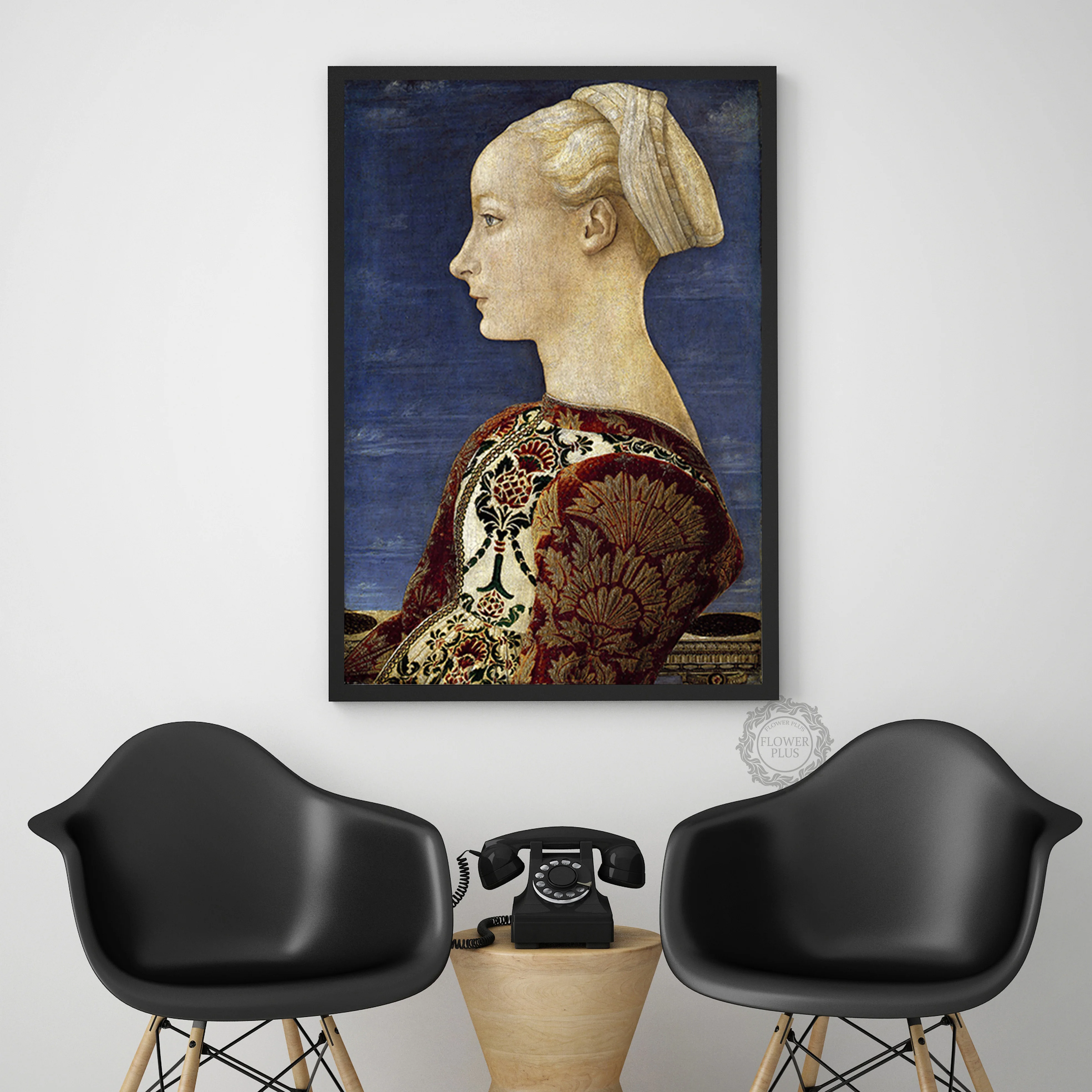 

European Style Afiche Retro Classique Medieval Knight Gorgeous Lady Painting On The Wall For Living Room HD Cuadros Decoracion