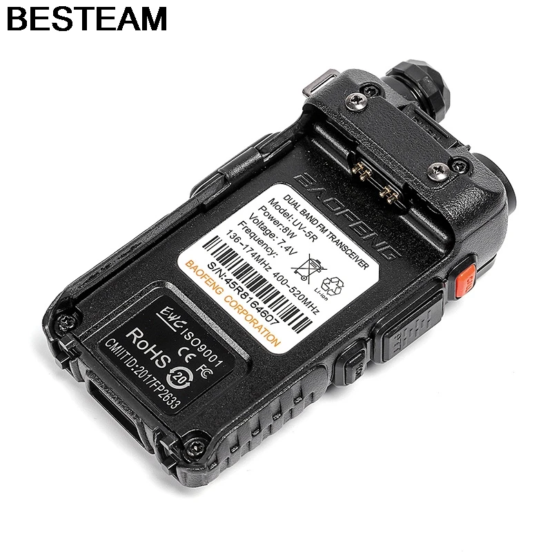 2 шт. UV-5R портативная рация профессиональная CB радиостанция Baofeng UV5R трансивер 5 Вт