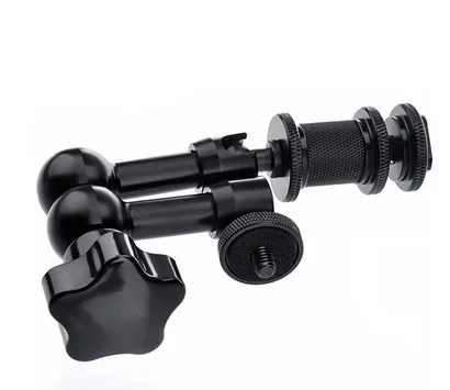 Magic Arm Bracket Inch Hot Shoe Connector Screw Clamp for DSLR Camera LCD Monitor LED Light accessories | Электроника
