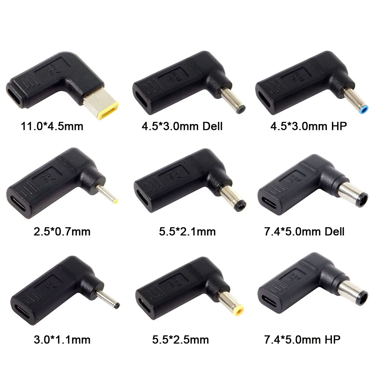 Chenyang USB 3.1 Тип C флейта прямоугольный разъем постоянного тока 5 мм 4 0 3 2 адаптер