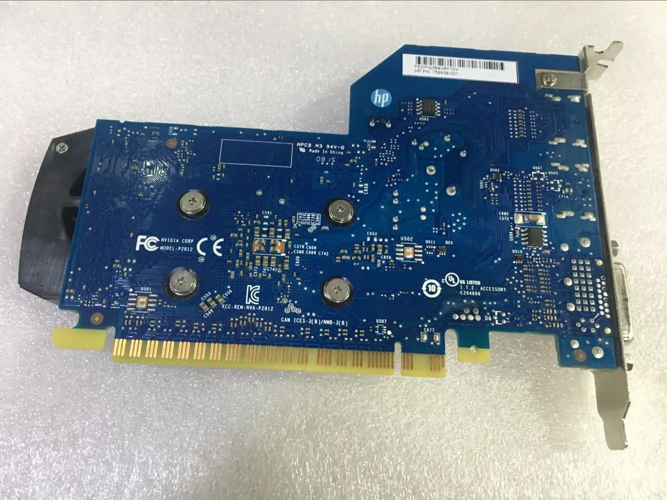 Оригинальная видеокарта NVIDIA GeForce GTX 745 GTX745 4 Гб 759938-001