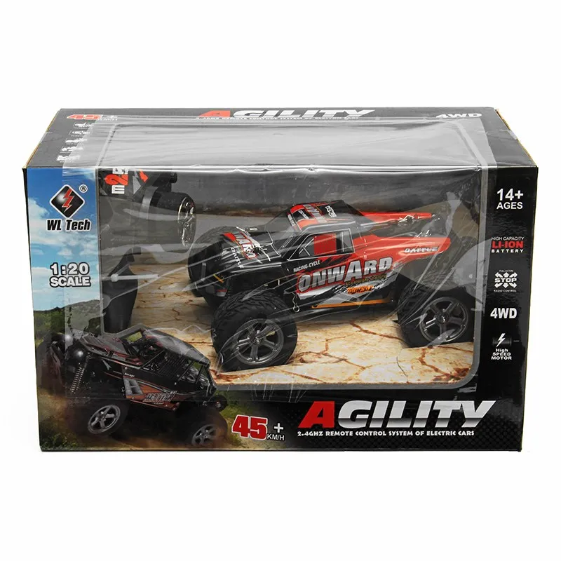 WLtoys 20402 1:20 RC Автомобиль 2 4G 4WD внедорожный электромобиль Гусеничный RTR пульт