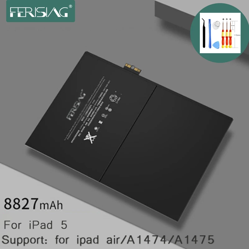Ferzing для Apple iPad 5 Air 2020 оригинальный планшетный Аккумулятор iPad5 A1484 A1475 аккумулятор