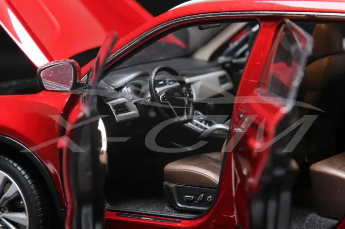 Литая модель автомобиля Geely Auto Geely Boyue SUV 1:18(красный)+ маленький подарок