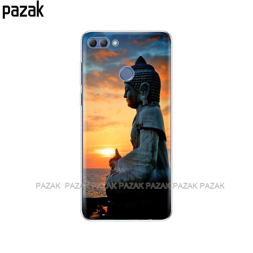 34513 Силиконовый чехол для телефона huawei p smart чехол Enjoy 7S чехол s для Psmart задняя крышка Полный 360 Защитный Мягкий ТПУ чехол Новинка - Цвет: 34513