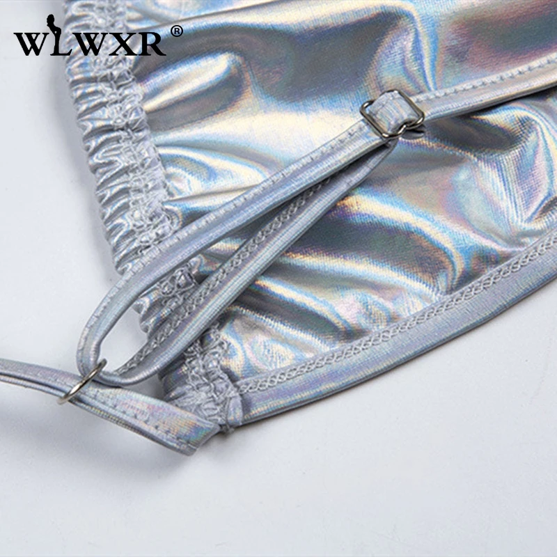 WLWXR уличная одежда Светоотражающий Комплект из двух предметов женская бандажный