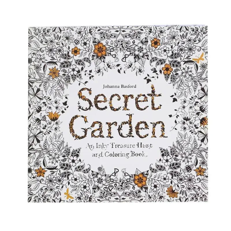 Secret Garden Модные детские носки ручной росписью раскраски книга Secret Garden рисования альбом для рисования для Давление удаления бумага для рисования - Габаритные размеры: Secret Garden